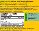 Nature Made Magnesium Softgels 400mg packaging with softgels inside