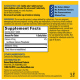 Nature Made Melatonin 10 mg Extra Strength Tablets ingredients list