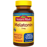 Nature Made Melatonin 3mg Sleep Aid Tablets, 120 Count front view