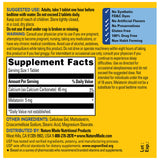 Nature Made Melatonin 5mg Extra Strength Tablets on a nightstand