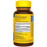 Nature Made Melatonin 5mg Extra Strength Tablets with a glass of water