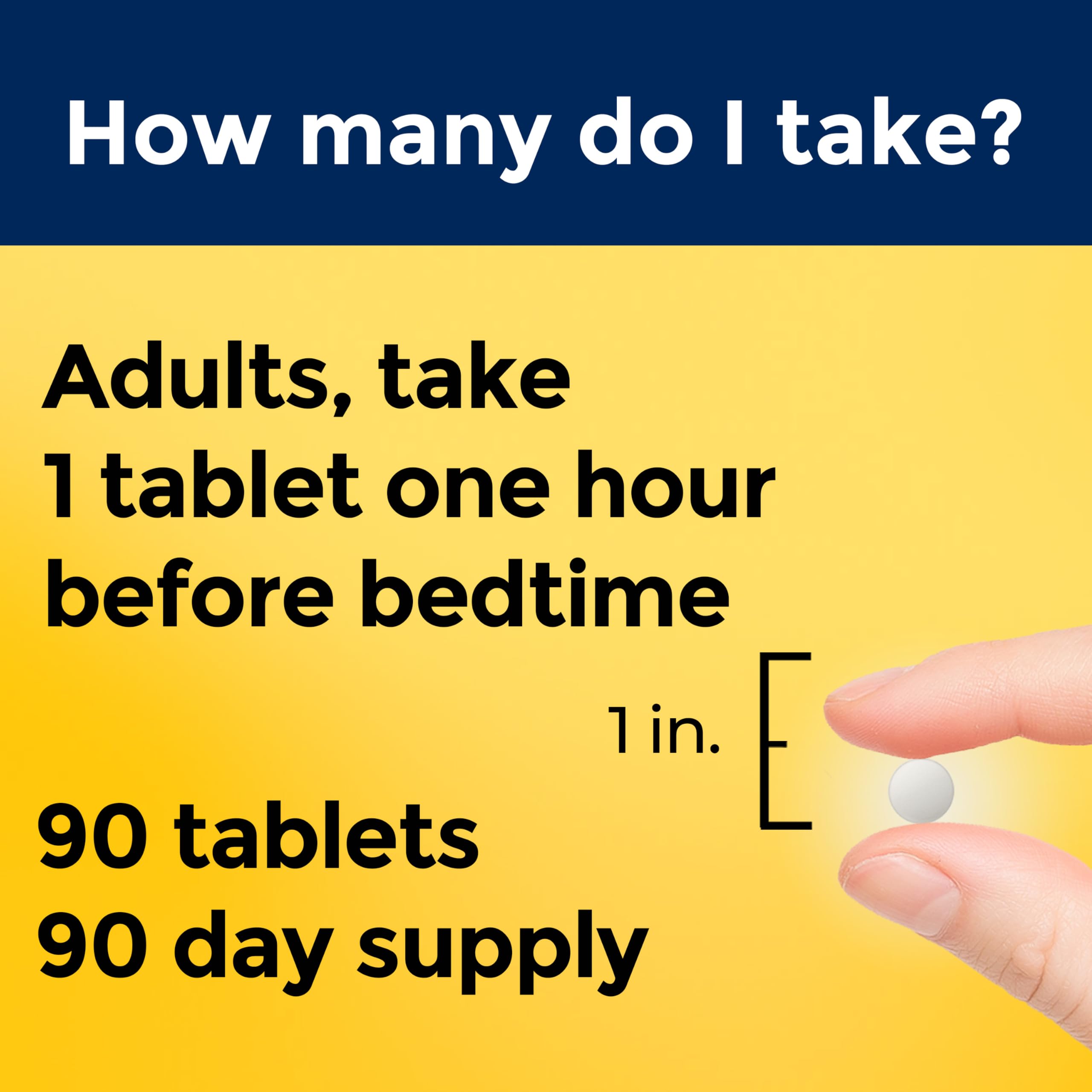 Nature Made Melatonin 5mg supplement ingredients list