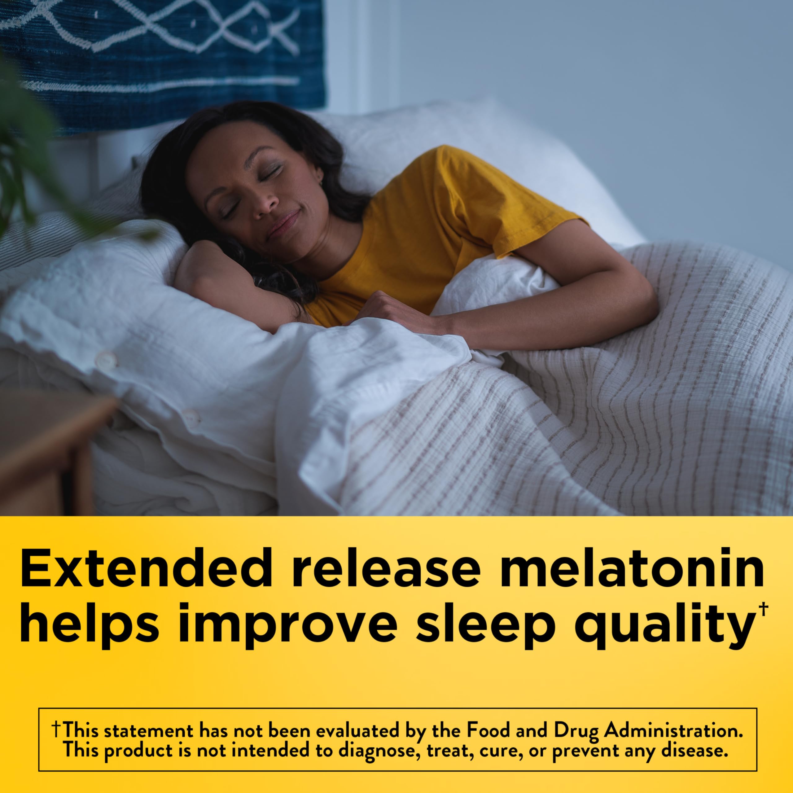 Nature Made Melatonin Extended Release Tablets 90 count packaging