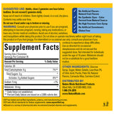 Nature Made Melatonin Gummies 10 mg back view packaging