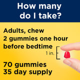 Nature Made Melatonin Gummies 10 mg nutritional information