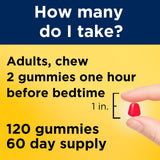 Nature Made Melatonin Gummies 10mg gummies in hand