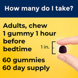 Nature Made Melatonin Gummies 3mg nutritional information