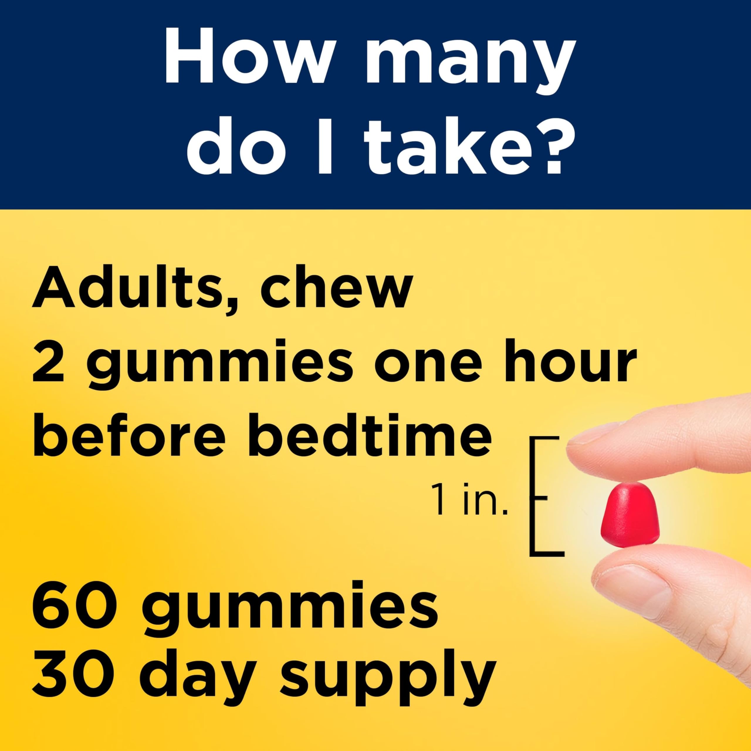 Nature Made Melatonin Gummies ingredients list