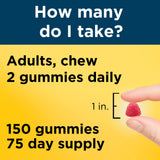 Nature Made Multivitamin for Him + Omega-3 Gummies assorted flavours