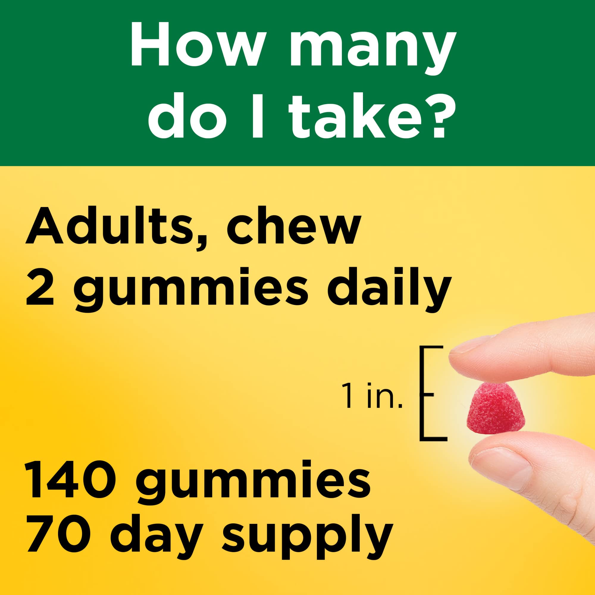 Nature Made Multivitamin + Omega-3 Gummies displayed on a kitchen counter