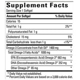 Nature Made Omega-3 Fish Oil 720mg supplement packaging side view