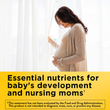 Nature Made Postnatal Multivitamin + DHA softgel close-up
