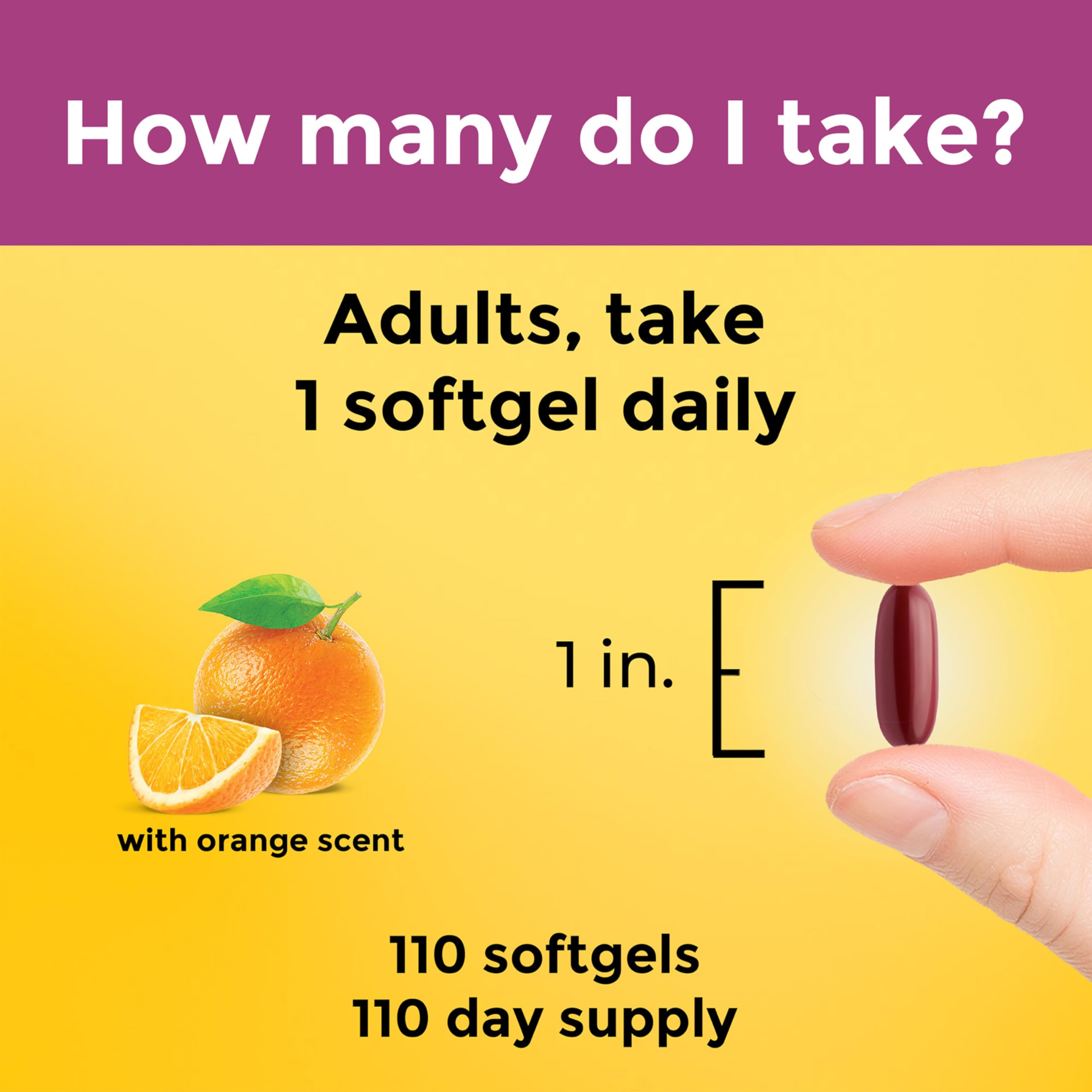 Nature Made Prenatal Vitamins with DHA softgel close-up