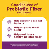 Nature Made Probiotic + Prebiotic Fiber Gummies ingredients list