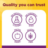 Nature Made Probiotic + Prebiotic Fiber Gummies packaging details