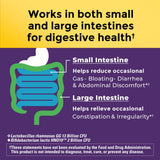 Nature Made Probiotics Extra Strength 30 Capsules back view