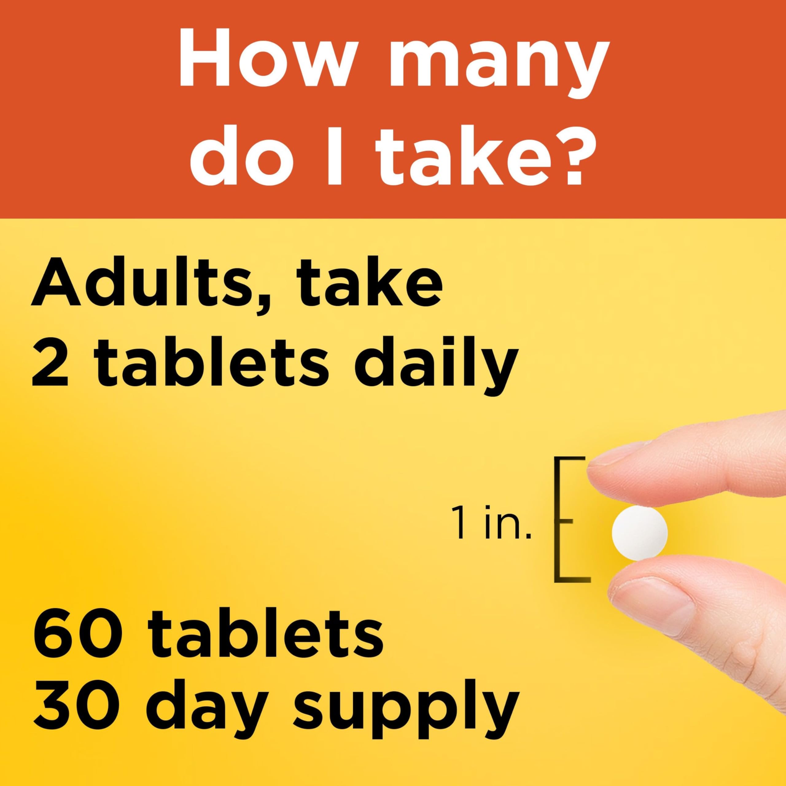 Nature Made SAM-e 200 mg Complete tablets close-up of ingredients