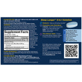 Nature Made Sleep Longer™ Melatonin 10mg tablet back view with ingredient list