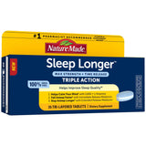 Nature Made Sleep Longer™ Melatonin 10mg tablet front view