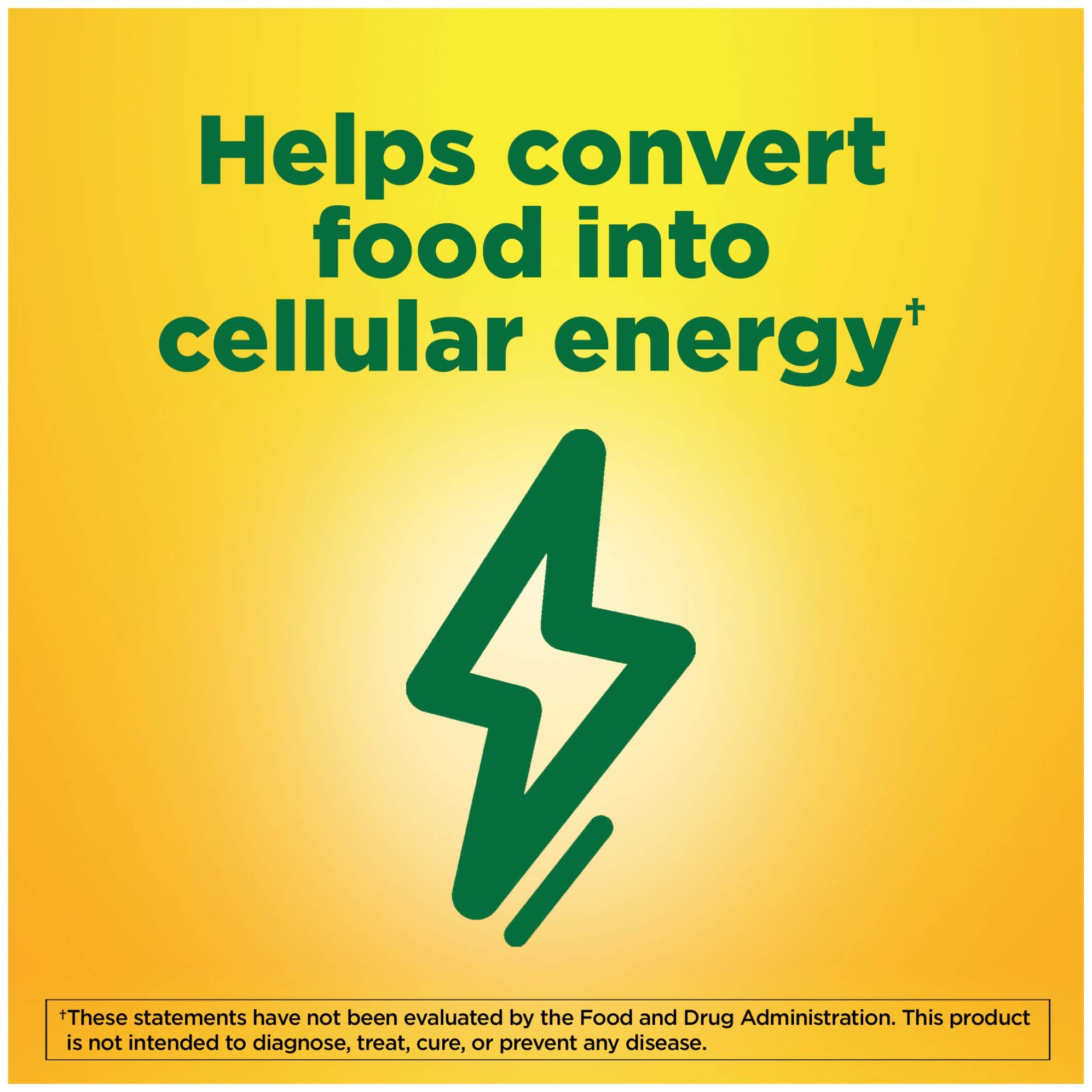 Nature Made Super B Energy Complex Softgels with a glass of water
