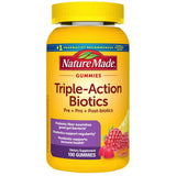 Nature Made Triple-Action Biotics Gummies front view packaging