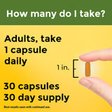 Nature Made Turmeric Curcumin Capsules 250mg close-up of capsules