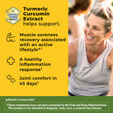 Nature Made Turmeric Curcumin Capsules 250mg side view