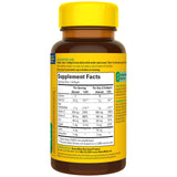 Nature Made Vision AREDS 2 Formula Softgels with water glass