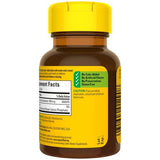 Nature Made Vitamin B12 500 mcg Tablets with a glass of water