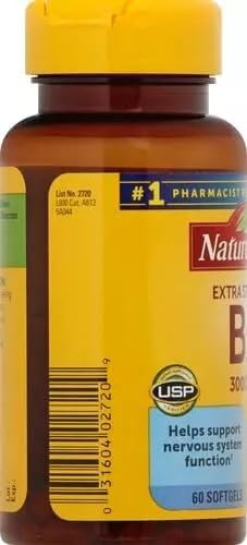 Nature Made Vitamin B12 Softgels side view