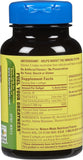 Nature Made Vitamin C 500mg Softgels back view showing ingredients
