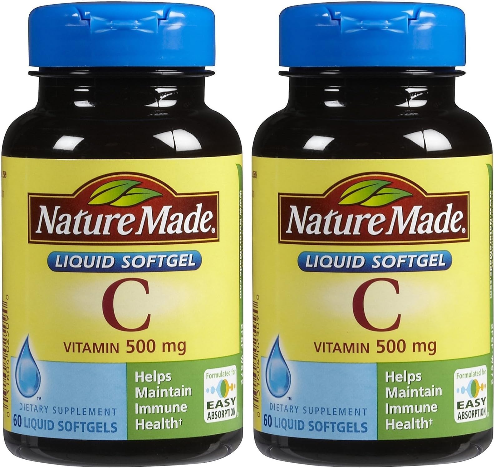 Nature Made Vitamin C 500mg Softgels pack front view