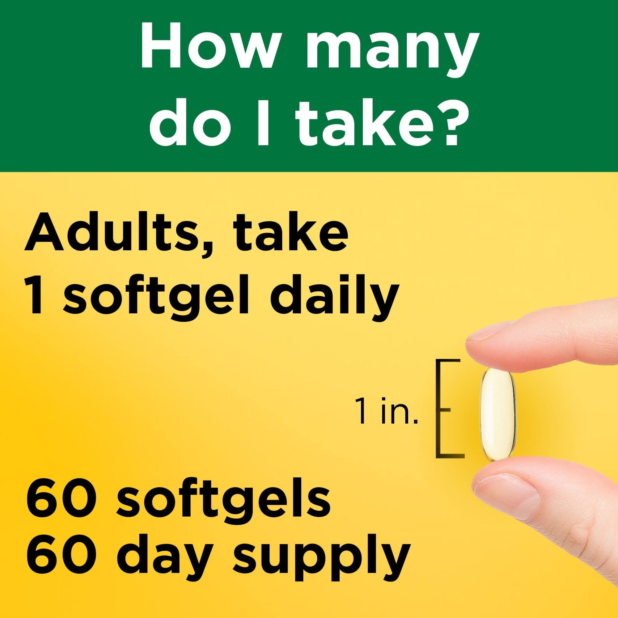 Nature Made Vitamin E 450 mg softgels opened bottle