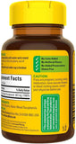 Nature Made Vitamin E Softgels with nutritional information
