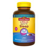 Nature Made Wellblends Back to Sleep bottle with pill organiser