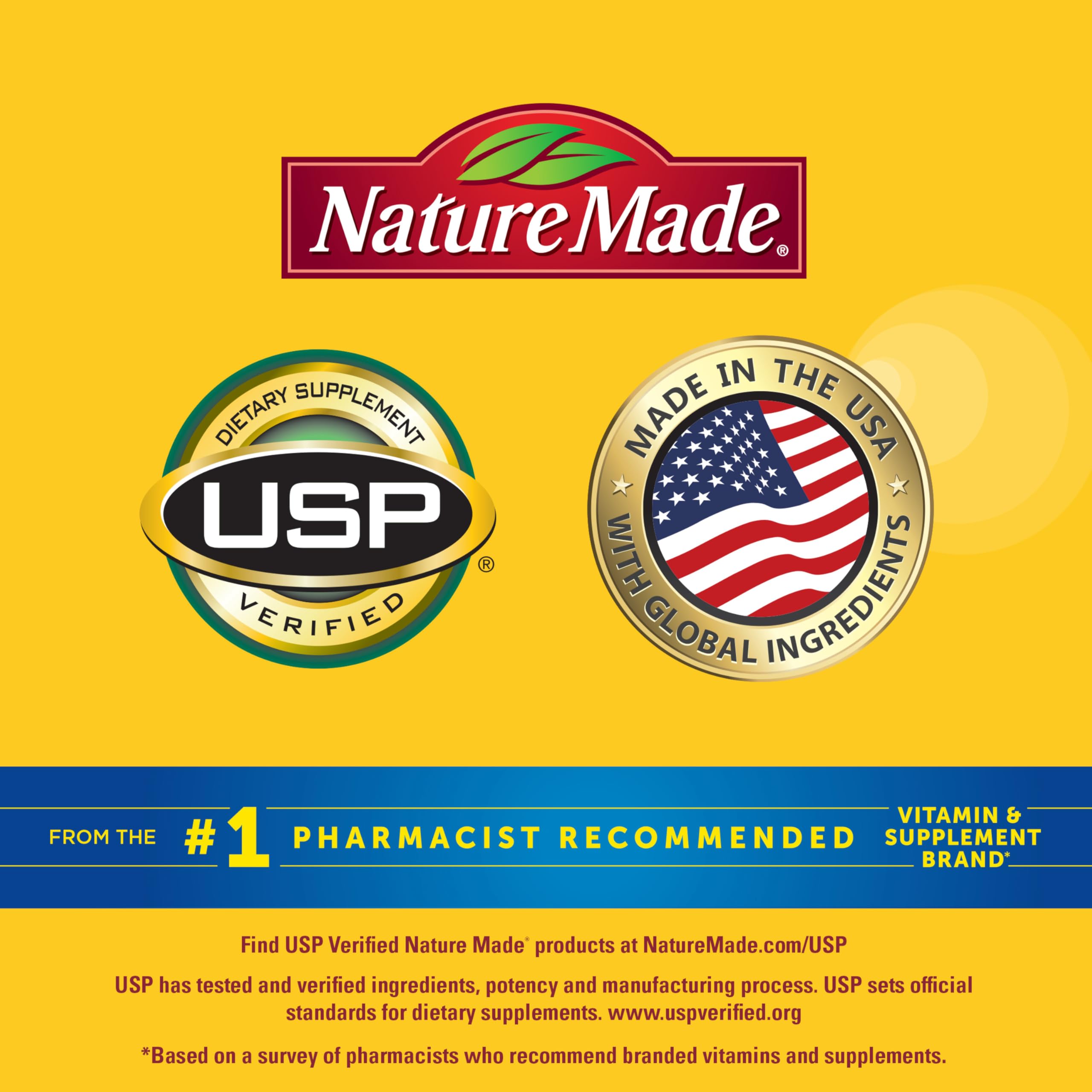 Nature Made Zero Sugar Men's Multivitamin Gummies bottle side view