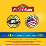 Nature Made Zero Sugar Men's Multivitamin Gummies bottle side view