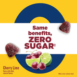Nature Made Zero Sugar Men's Multivitamin Gummies nutritional information label