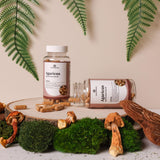 Nature Restore Agaricus Blazei Mushroom Extract bottle side view