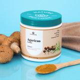 Nature Restore Agaricus Blazei Mushroom Extract close-up of jar