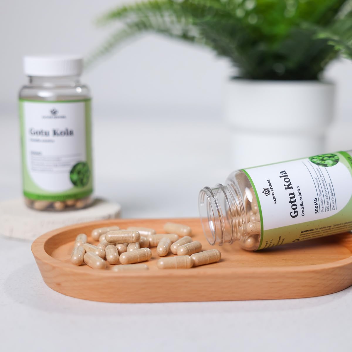 Nature Restore Gotu Kola packaging side view