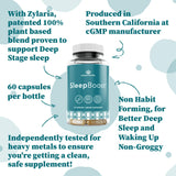 Nature Restore Herbal Rest Aid 500mg 60 Capsules packaging details