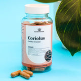 Nature Restore Turkey Tail Mushroom Capsules 500mg close-up of capsules