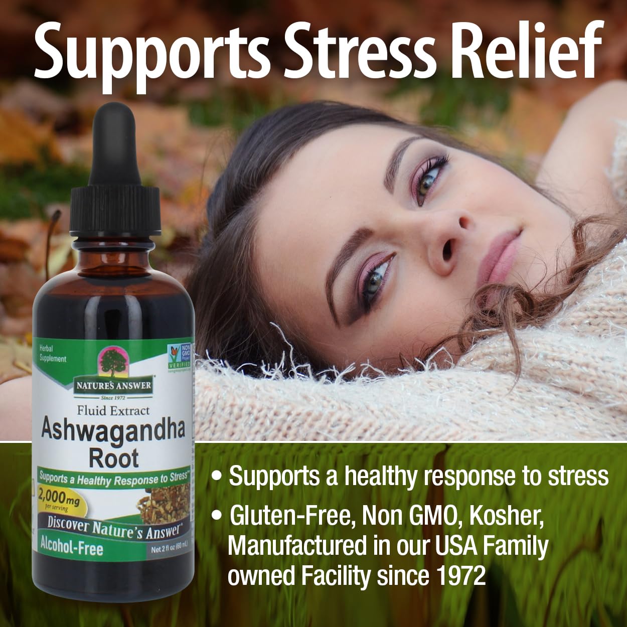 Nature's Answer Ashwagandha Root Extract 1000mg ingredients list
