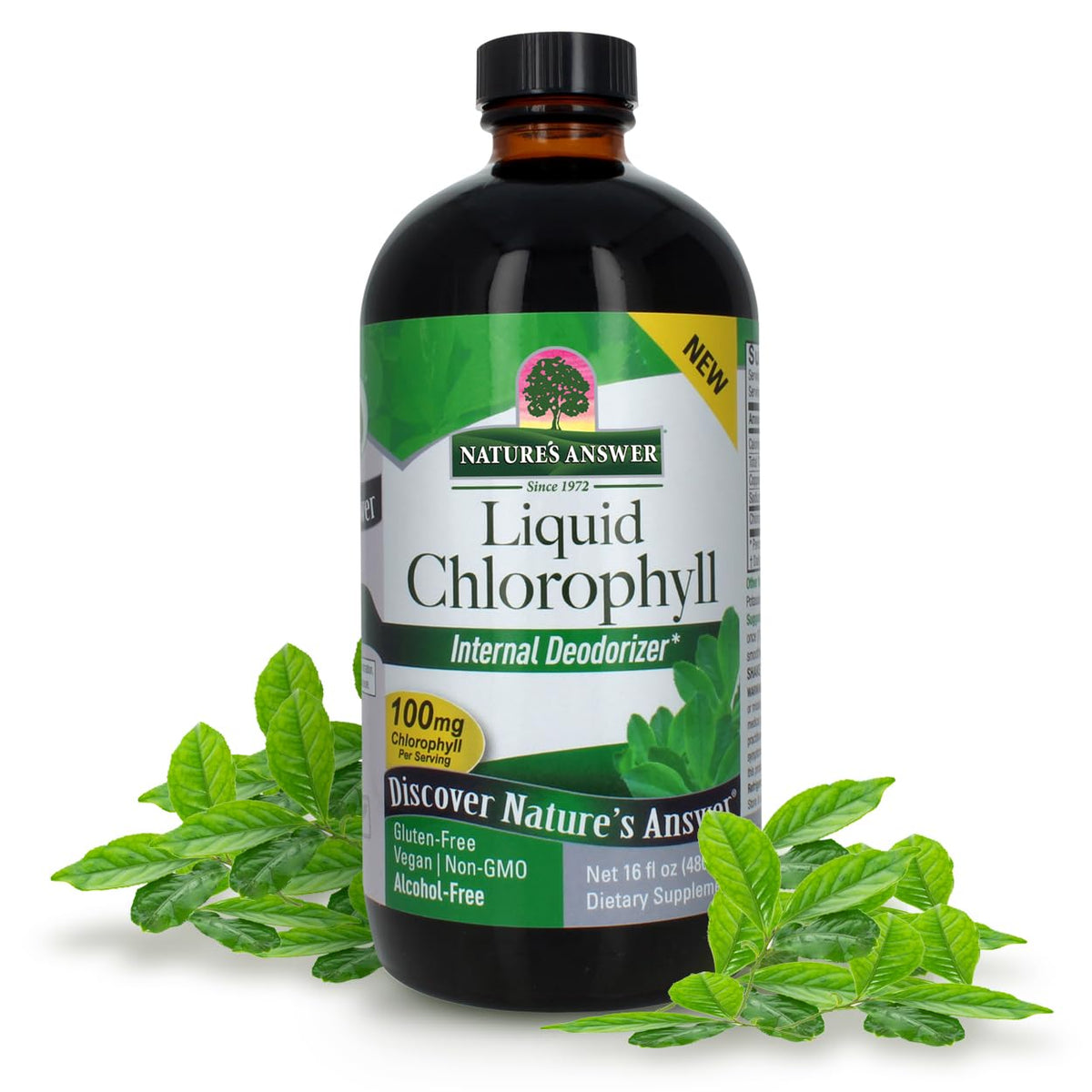 Nature's Answer Chlorophyll Liquid Supplement 848g front view