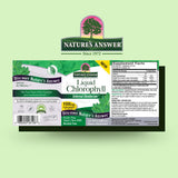 Nature's Answer Chlorophyll Liquid Supplement packaging