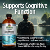 Nature's Answer Cod Liver Oil 454g packaging details