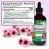 Nature's Answer Echinacea Herbal Supplement side view