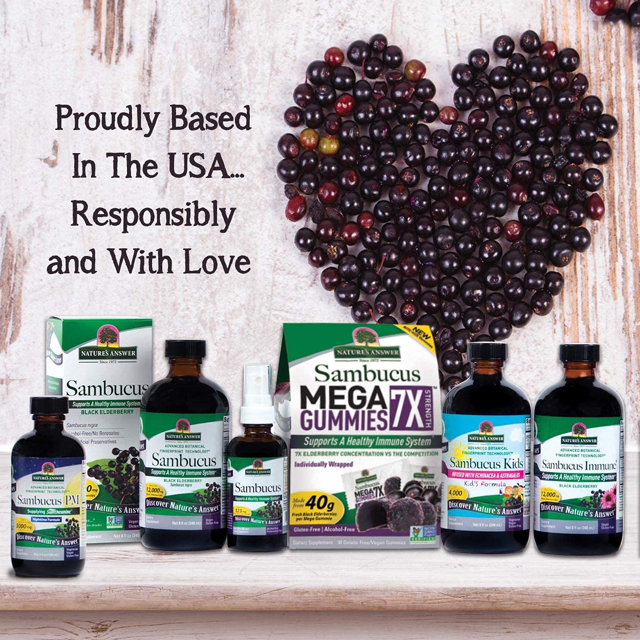 Nature's Answer Elderberry Gummies lifestyle scene