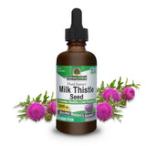 Nature's Answer Milk Thistle Extract 2oz front view with label